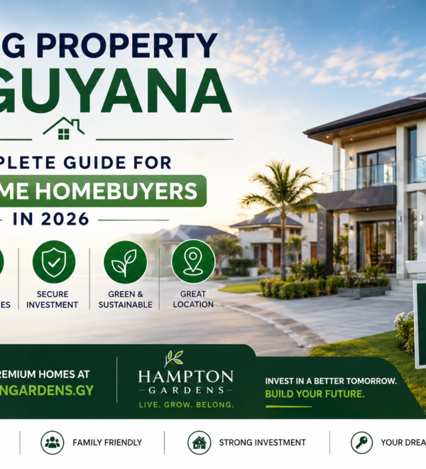 Buying Property in Guyana: A Complete Guide for First-Time Homebuyers in 2026